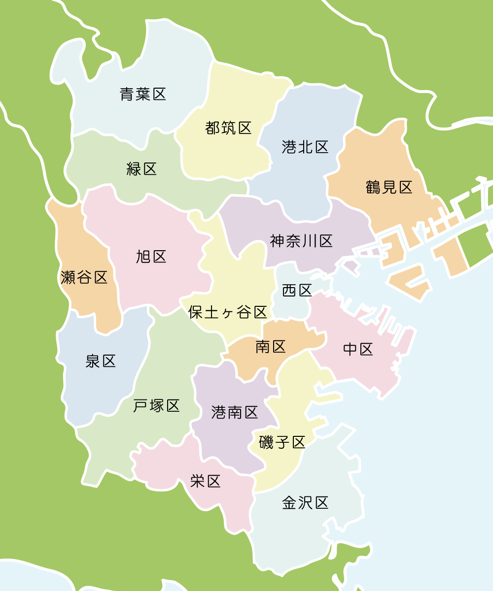 横浜エリアマップ